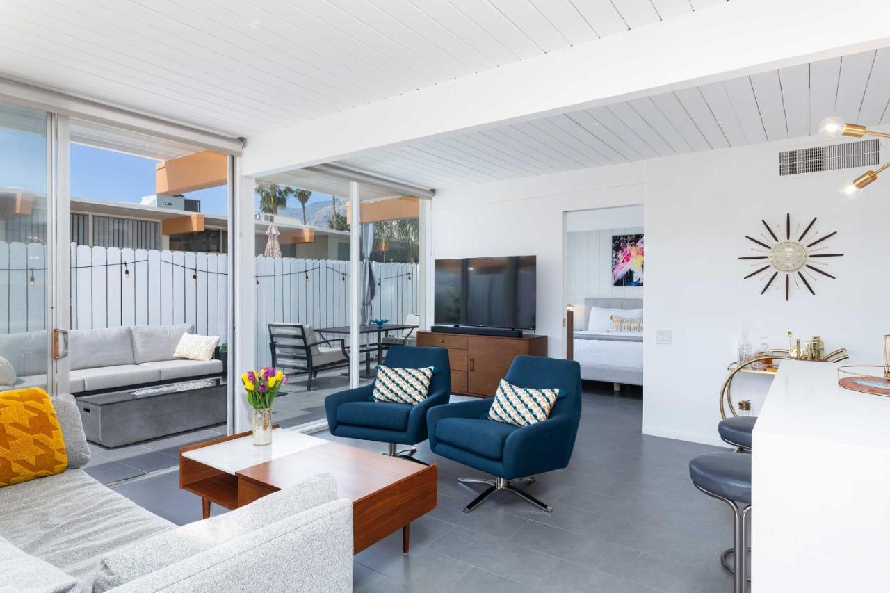 Mid-Century Palm Springs Bungalow With Patio! Luaran gambar