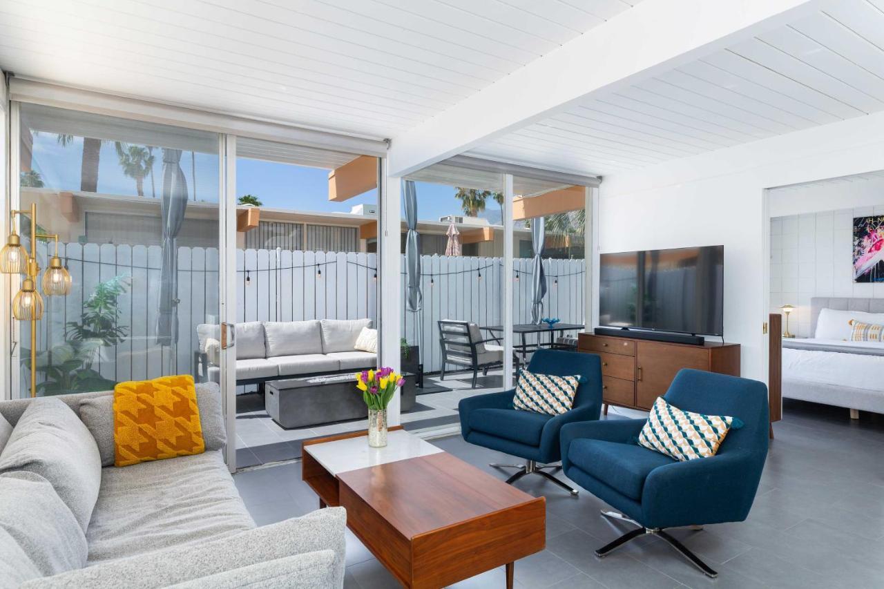 Mid-Century Palm Springs Bungalow With Patio! Luaran gambar